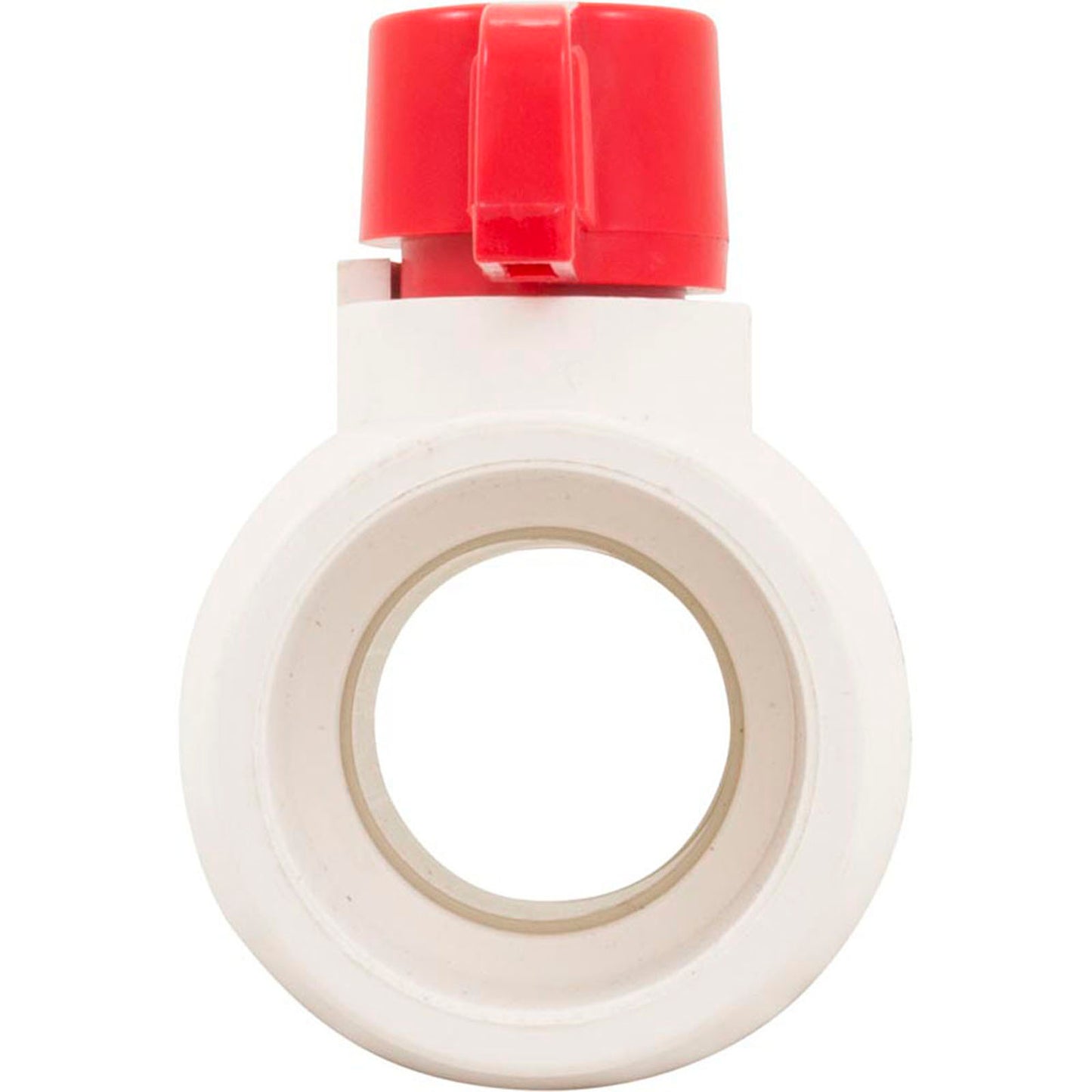 2" Pvc Compact Ball Valve Soc Epdm Tpv White