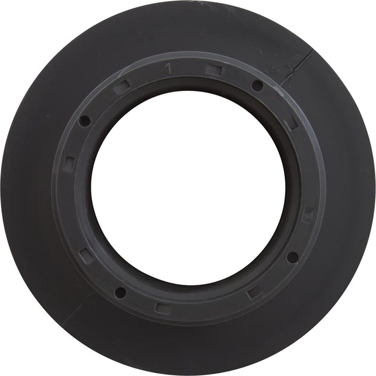 Locknut Fitting,Dark Gray