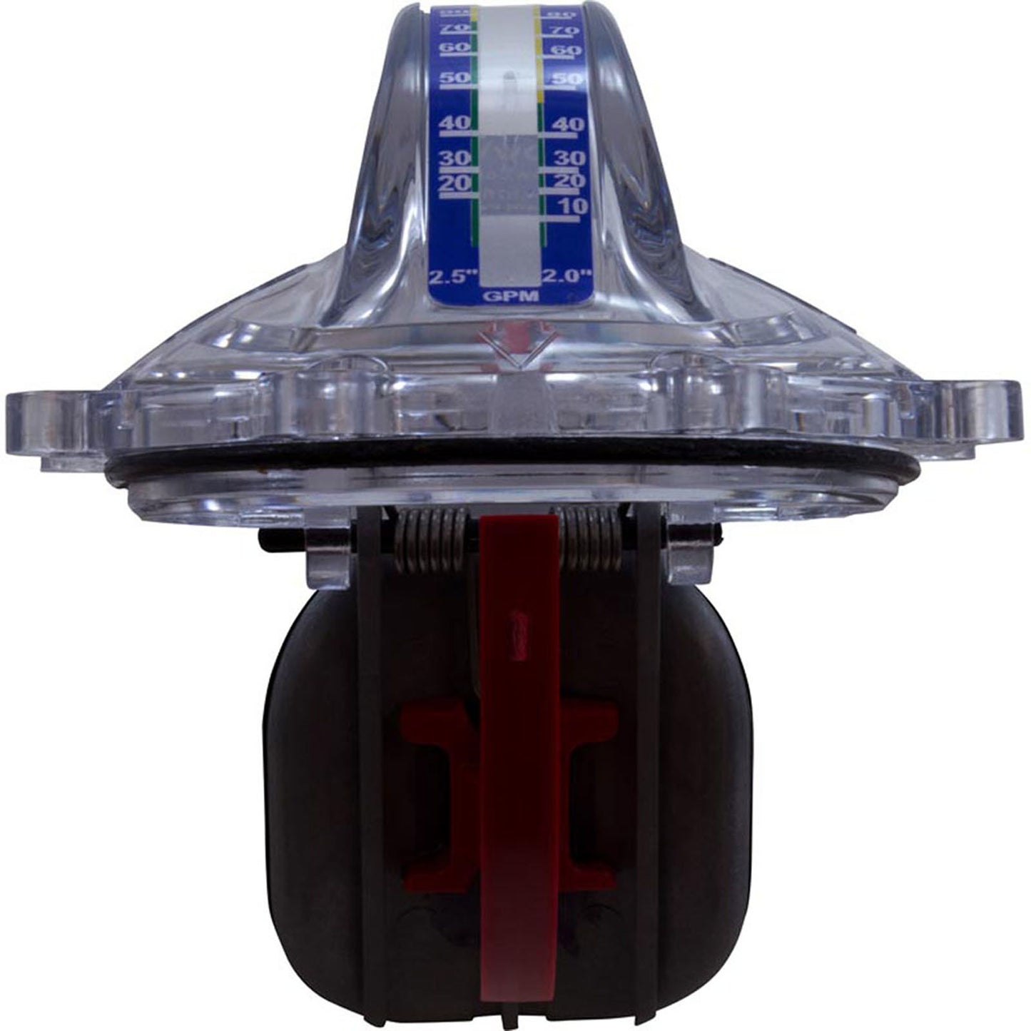 Medidor de flujo/válvula de retención, FlowVis, Jandy/Praher Retro-Fit