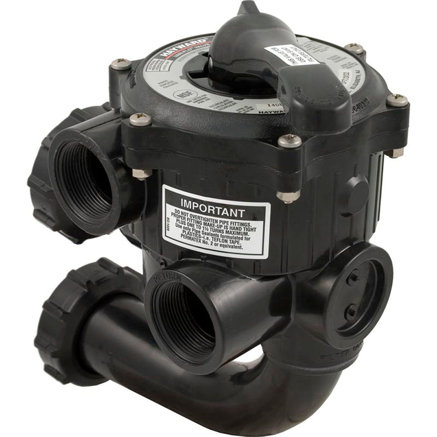 Hayward Multiport Valve, SP0710X32, 1-1/2", 6 Position