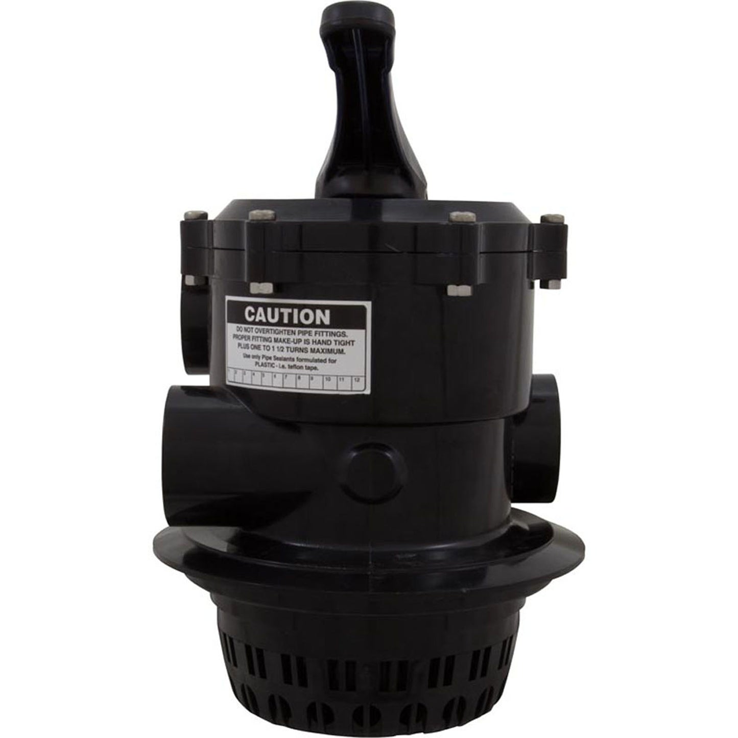 Multiport Valve, Waterco Top Mount, 1-1/2"fpt, Clamp-On, 6 Pos