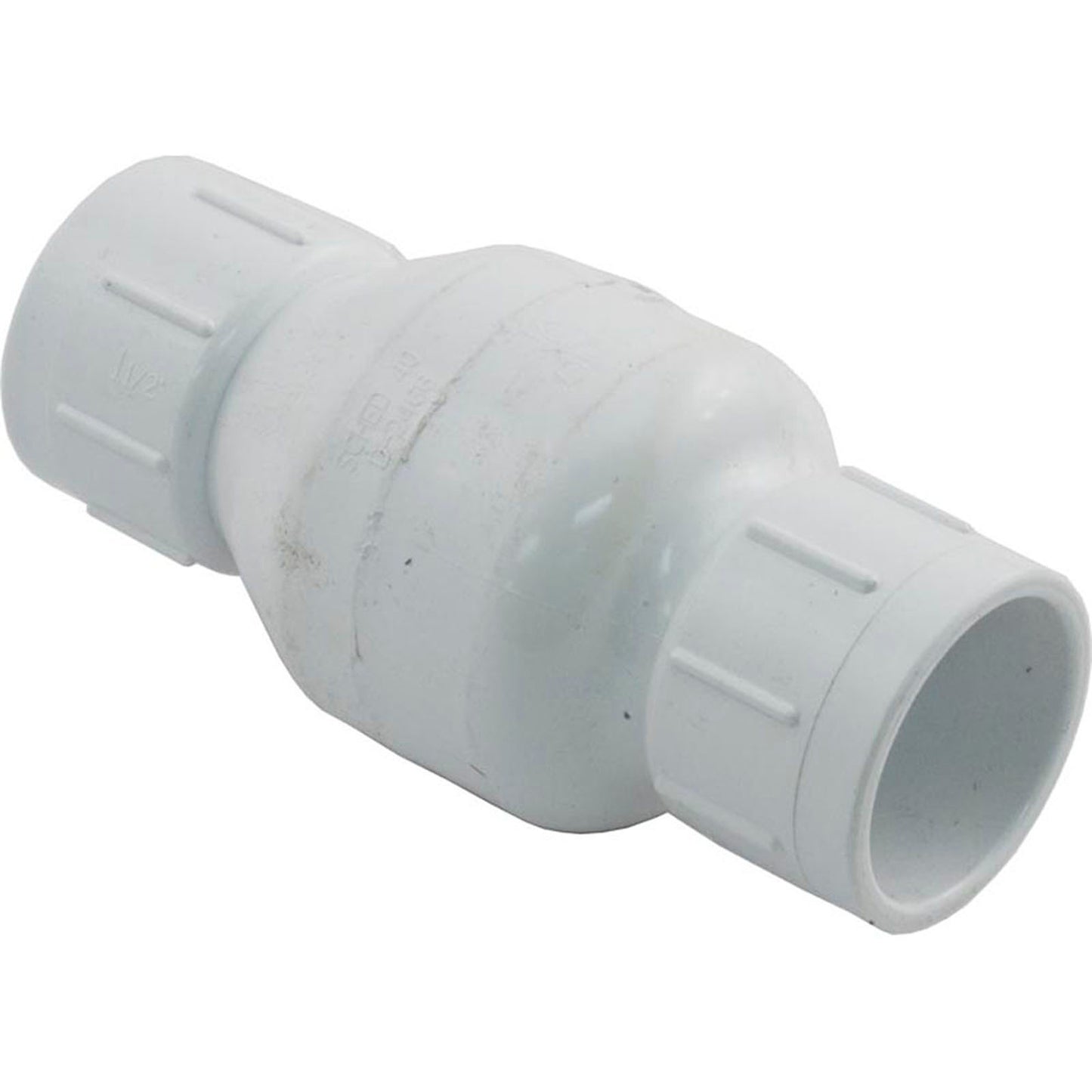 Check Valve, Spring, Flo Control, 1-1/2" Slip, 2 lb, Water