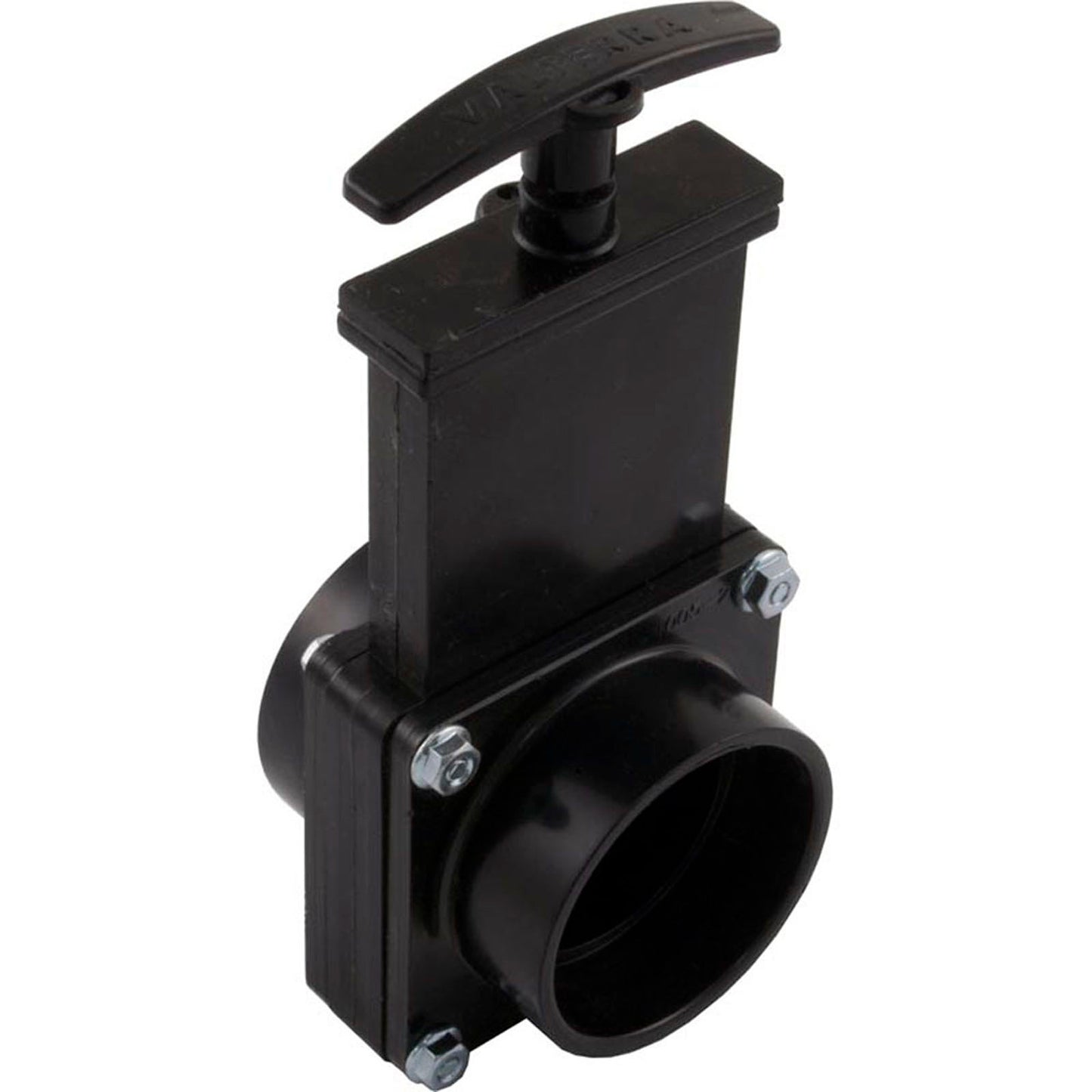 Gate Valve, 3 pc, Valterra, 2" Slip x 2" Slip, 40psi, Black