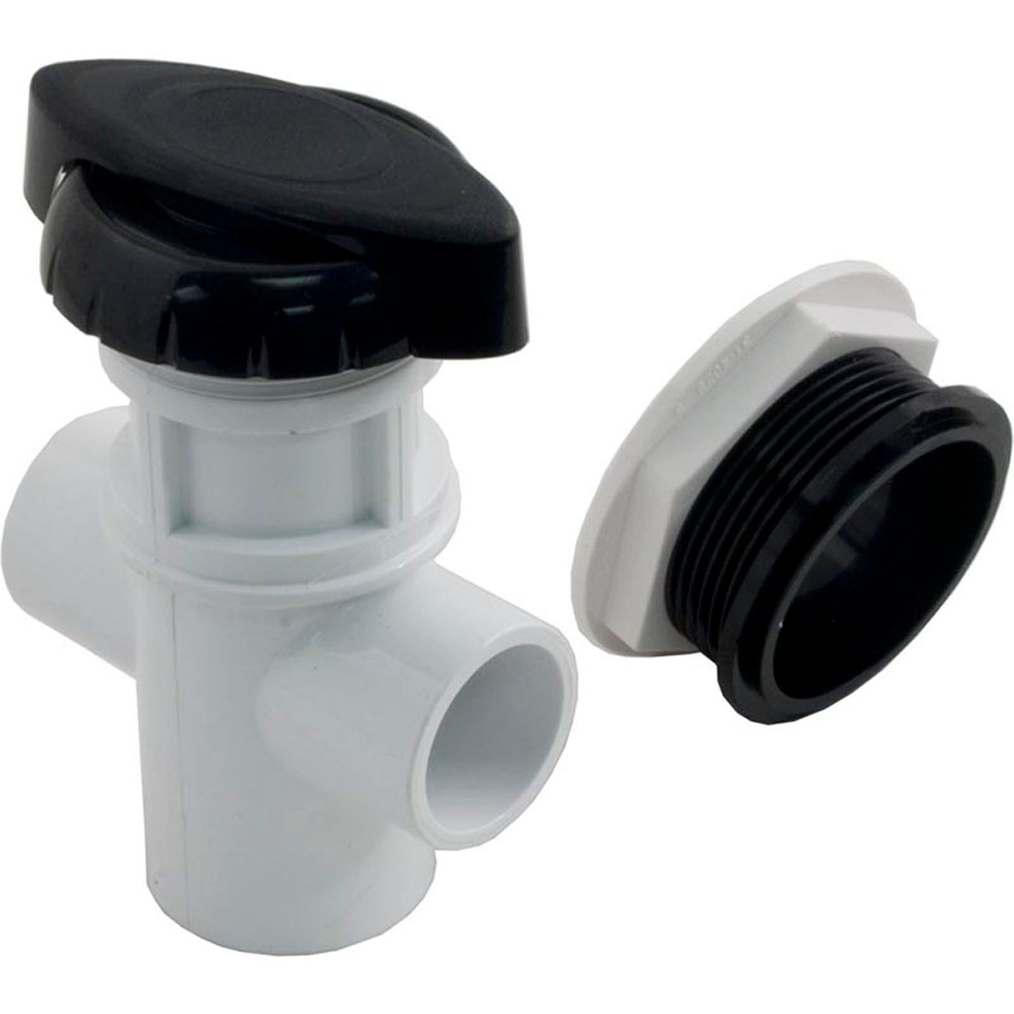 Diverter Valve, Hydro-Air/BWG Hydroflow, 3/4"s, 3 Port, Blk