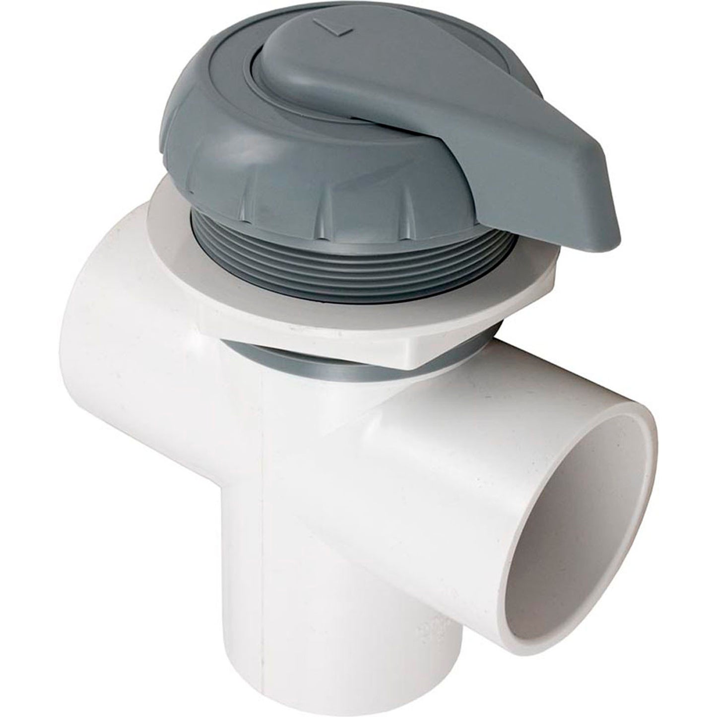 Diverter Valve, Hydro-Air/BWG Hydroflow, 2"s, 3 Port, Gray