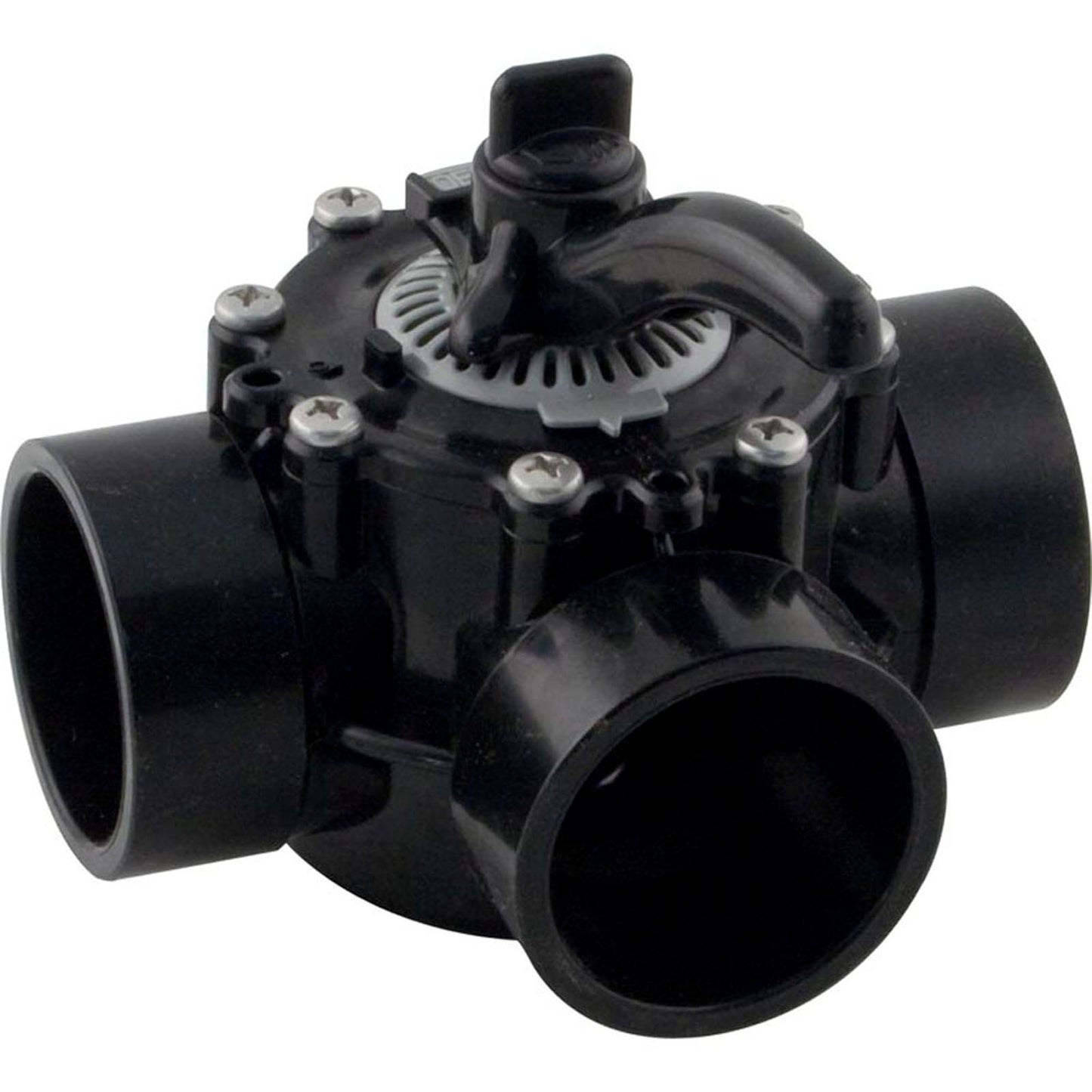 Diverter Valve, CMP Hydroseal, 2" Slip x 2-1/2" Spigot, 3 Port