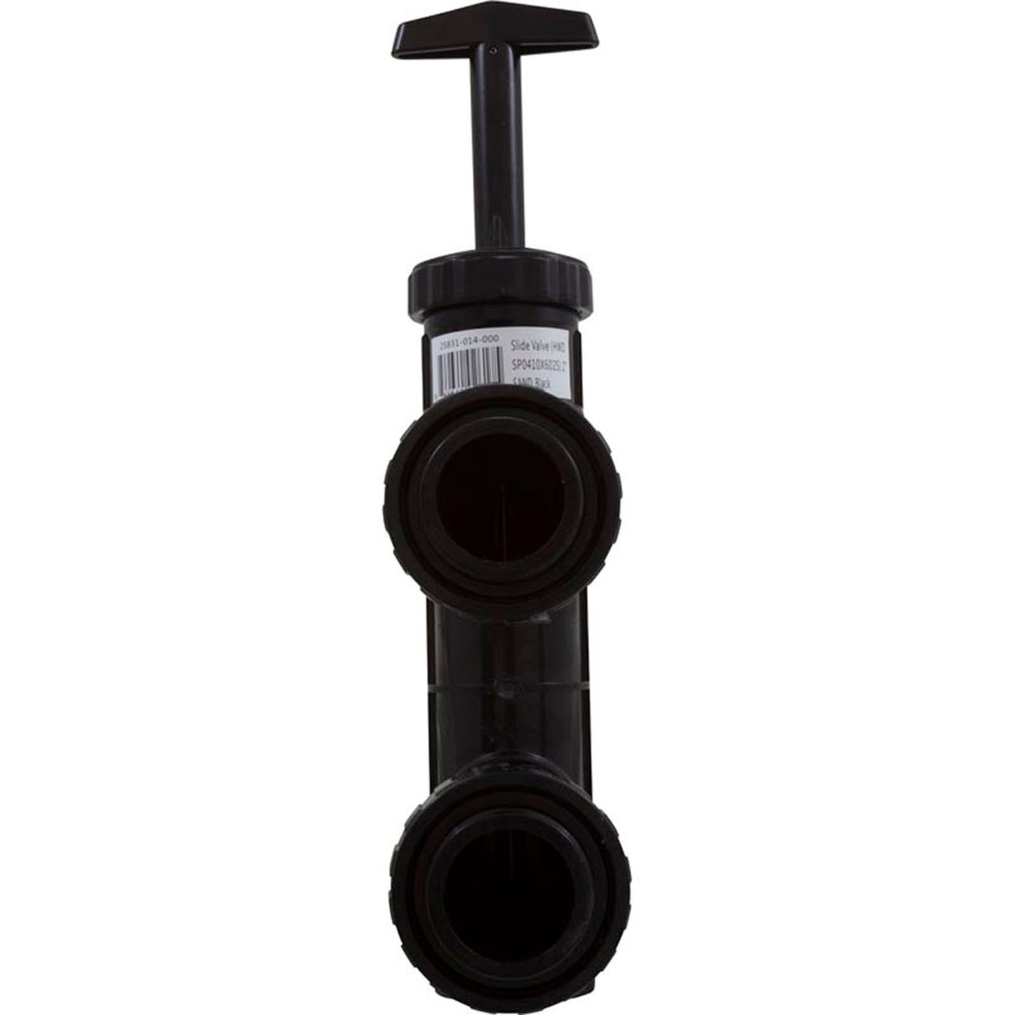 Válvula de empuje y tracción, estilo CMP H, 2", arena, negra