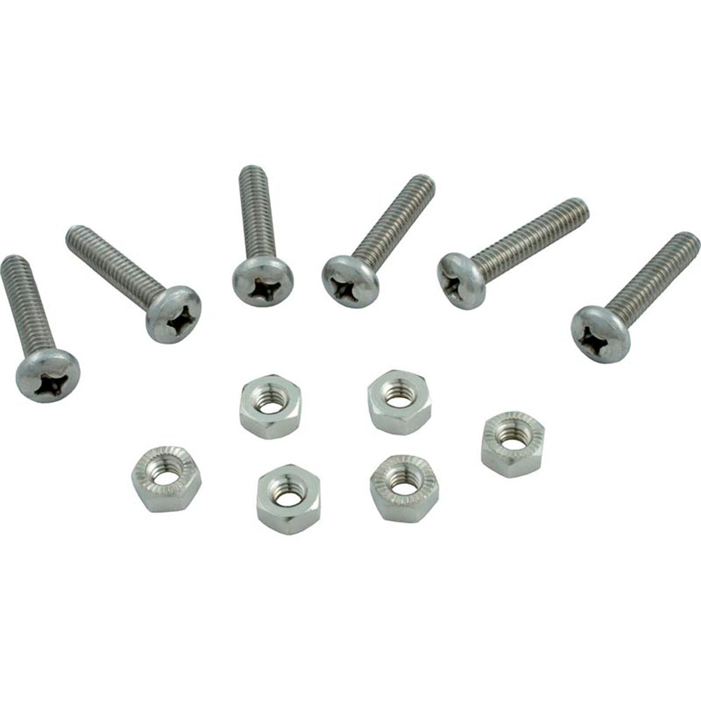 Screw, Hayward Vari-Flo/Selecta-Flo Valves, w/Nut, qty 6