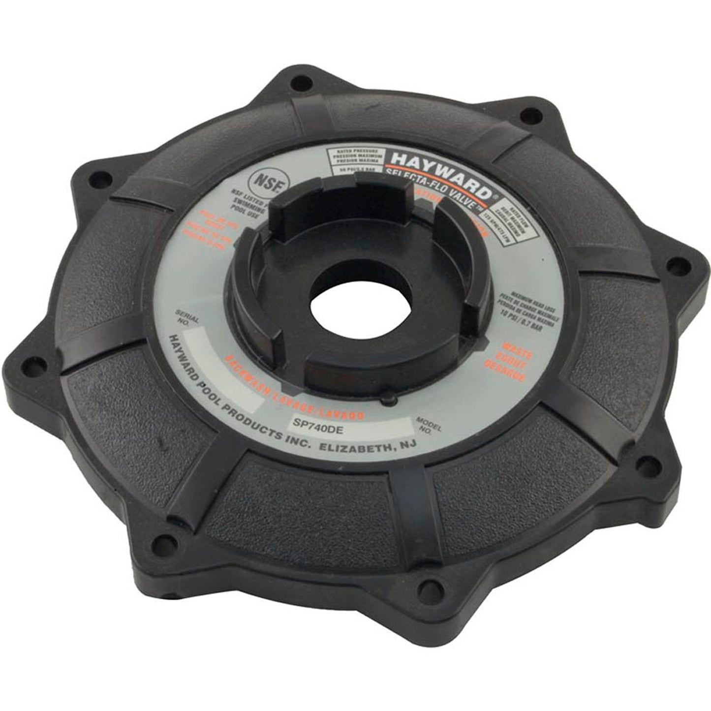 Couvercle, vanne Hayward Selecta-Flo