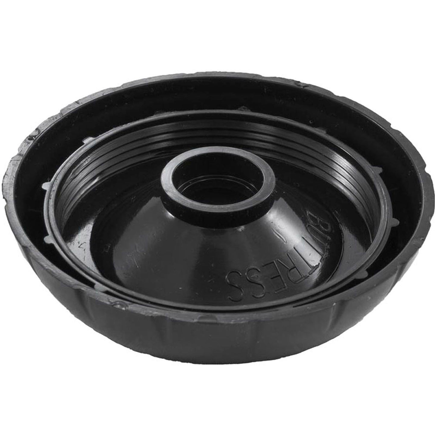 Cap, Waterway Top Access Diverter Valve, 2", Notched, Black