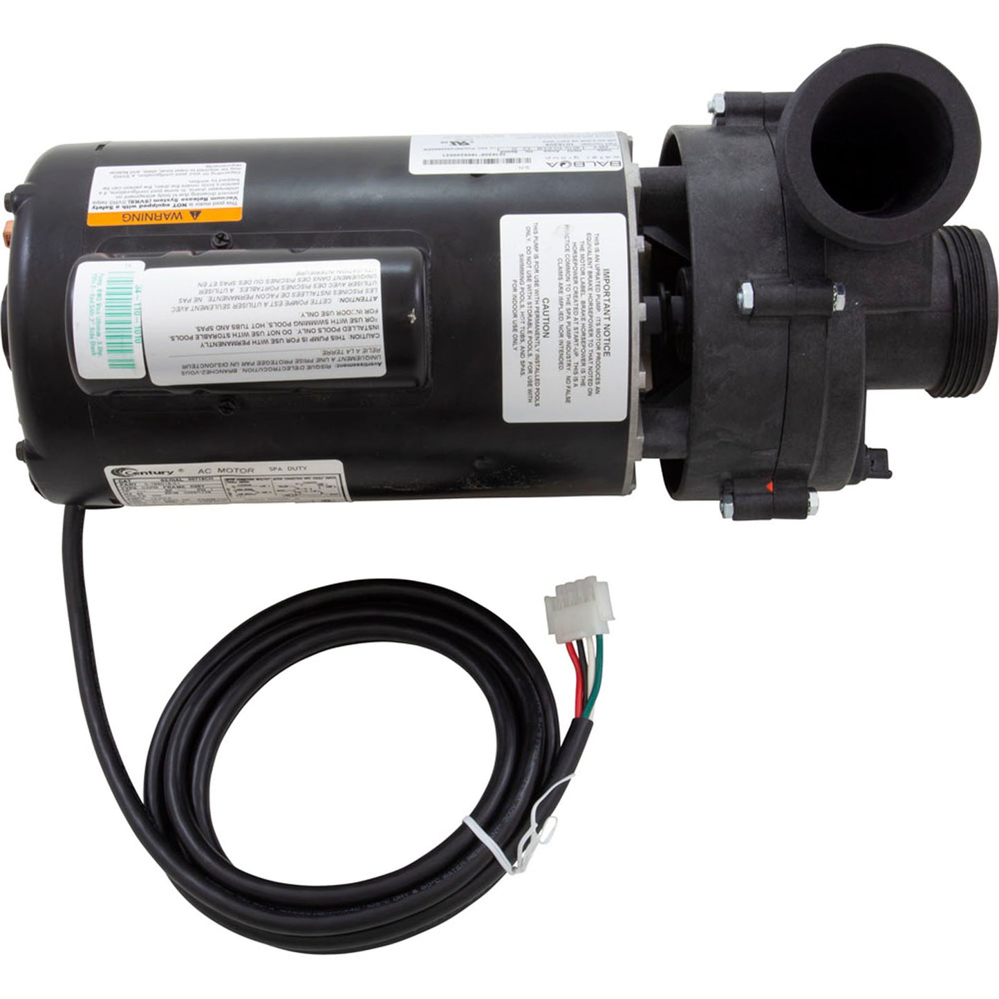 1016205 Bomba, BWG Vico Ultimax, 3,0 hp, 230 v, 2 velocidades, 56 fr, 2", disco lateral