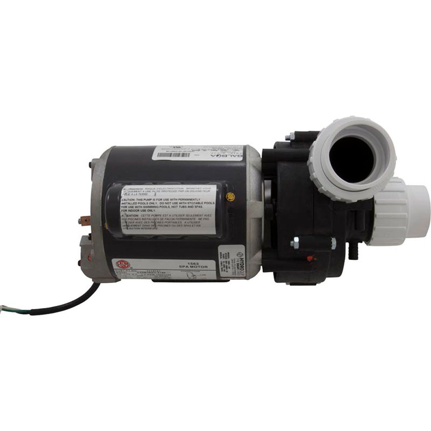 Bomba, Baptistry, HQ, 1/8 hp, 230 V, 1 velocidad, 1-1/2", 6", 4 pines AMP