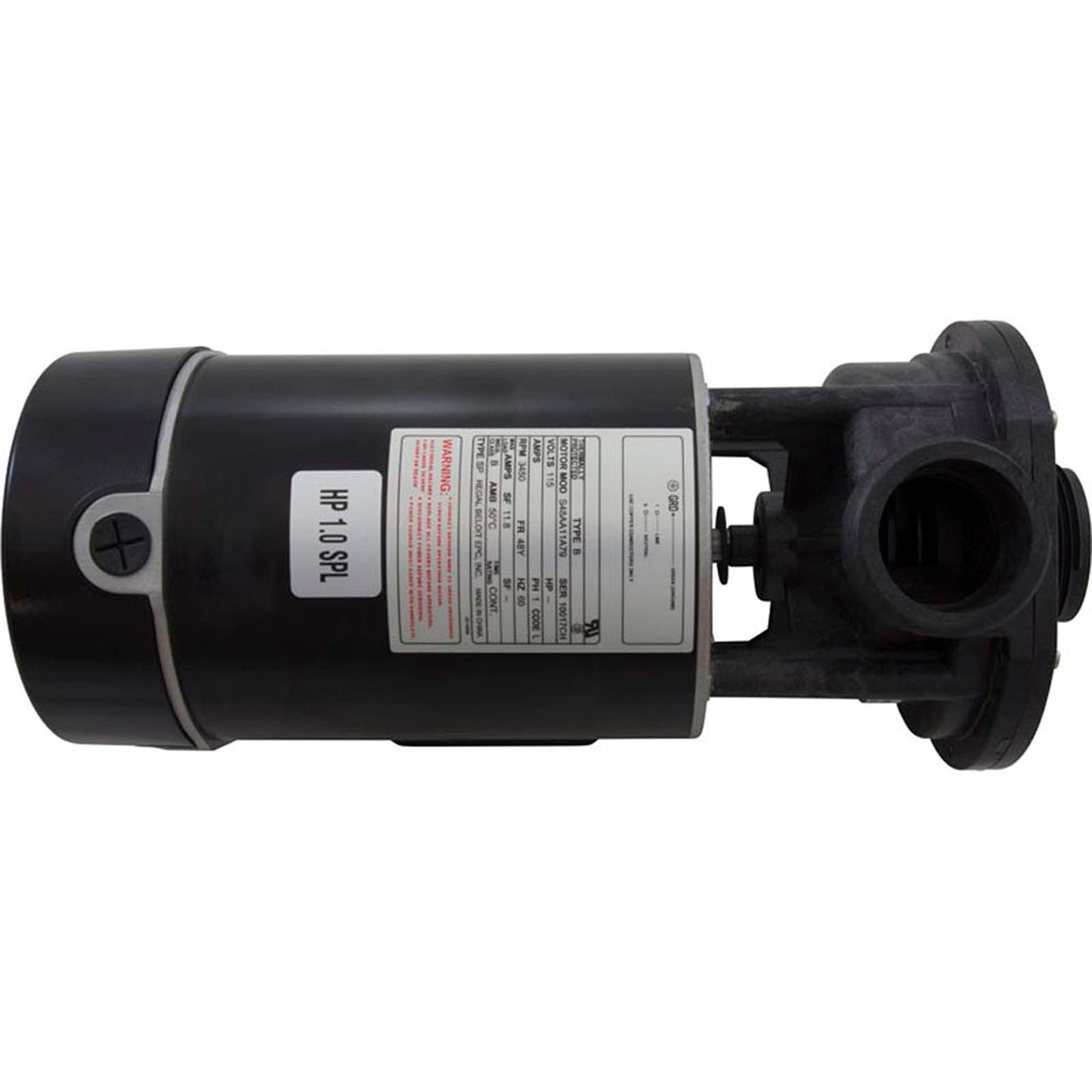 Pompe, Aqua Flo FMCP, 1,0 ch Century, 115 V, 1 vitesse, 48 fr, 1-1/2"