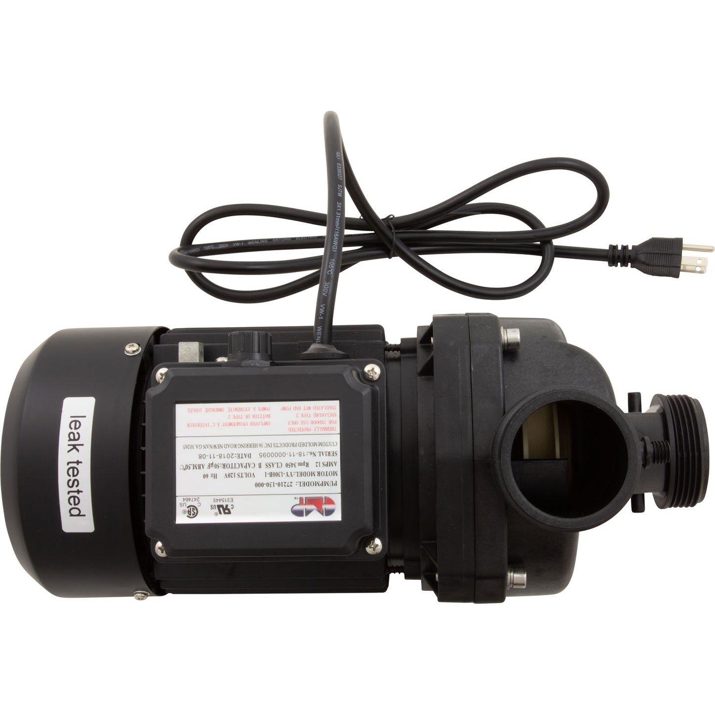 Pump, Bath, CMP Ninja, 115v, 1-1/2"mbt, 12.0A, OEM, AS
