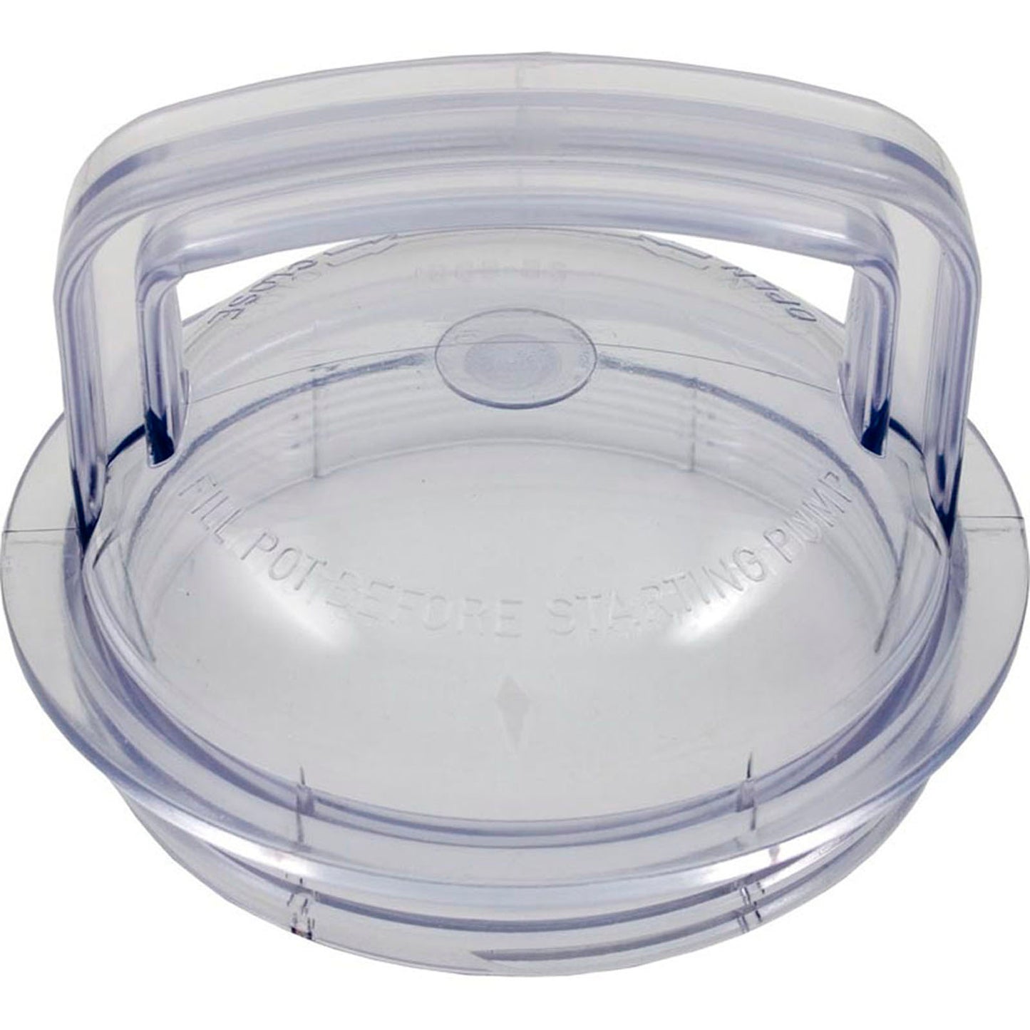 Trap Lid, Pentair PacFab Challenger/Pinnacle/Waterfall, Clear