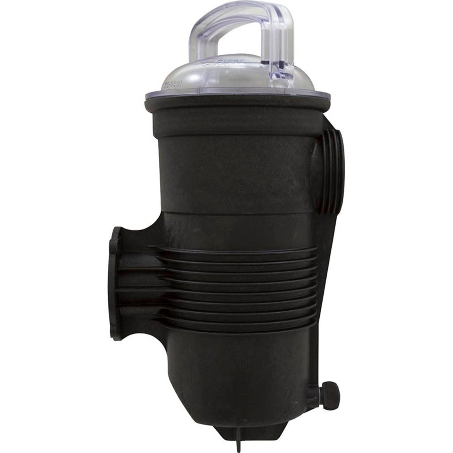 Trap Assembly, PentairChallenger High Pressure-3F, Blk, w/ss Basket