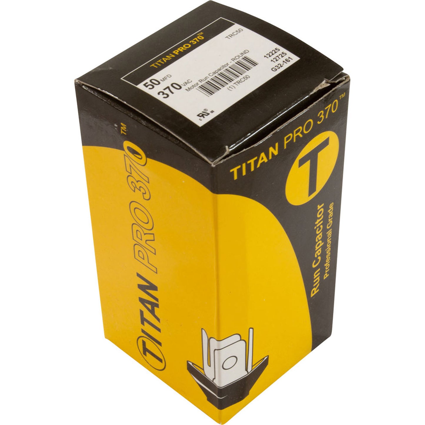 Run Capacitor 50 MFD, 370v, 2" x 3-3/4"