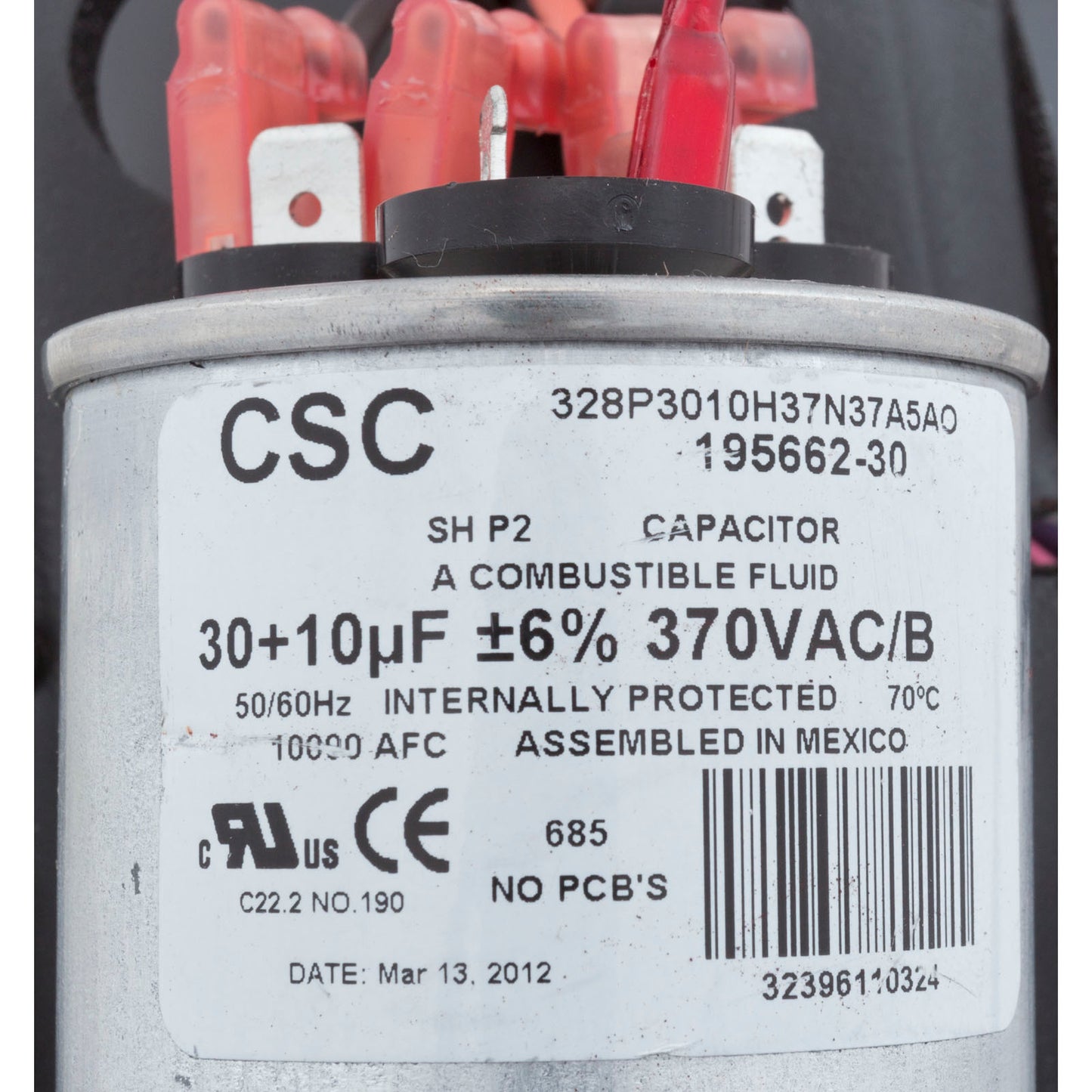 Motor, Century, 1.0hp, 230v, 2-Spd, 56Yfr, SQFL, EE