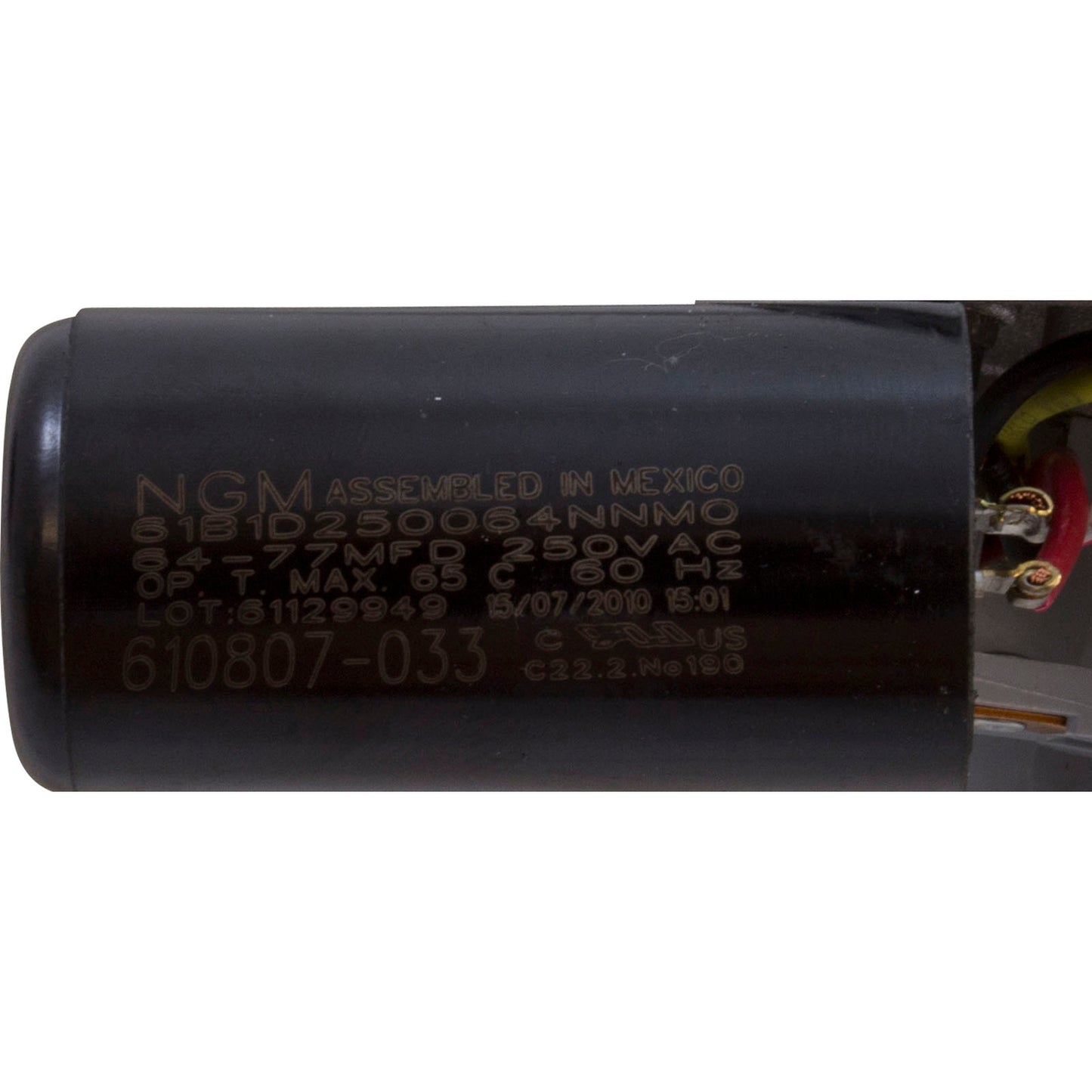 Motor, Century, 0.75hp, 230v, 2-Spd, 56Jfr, C-Face Thd