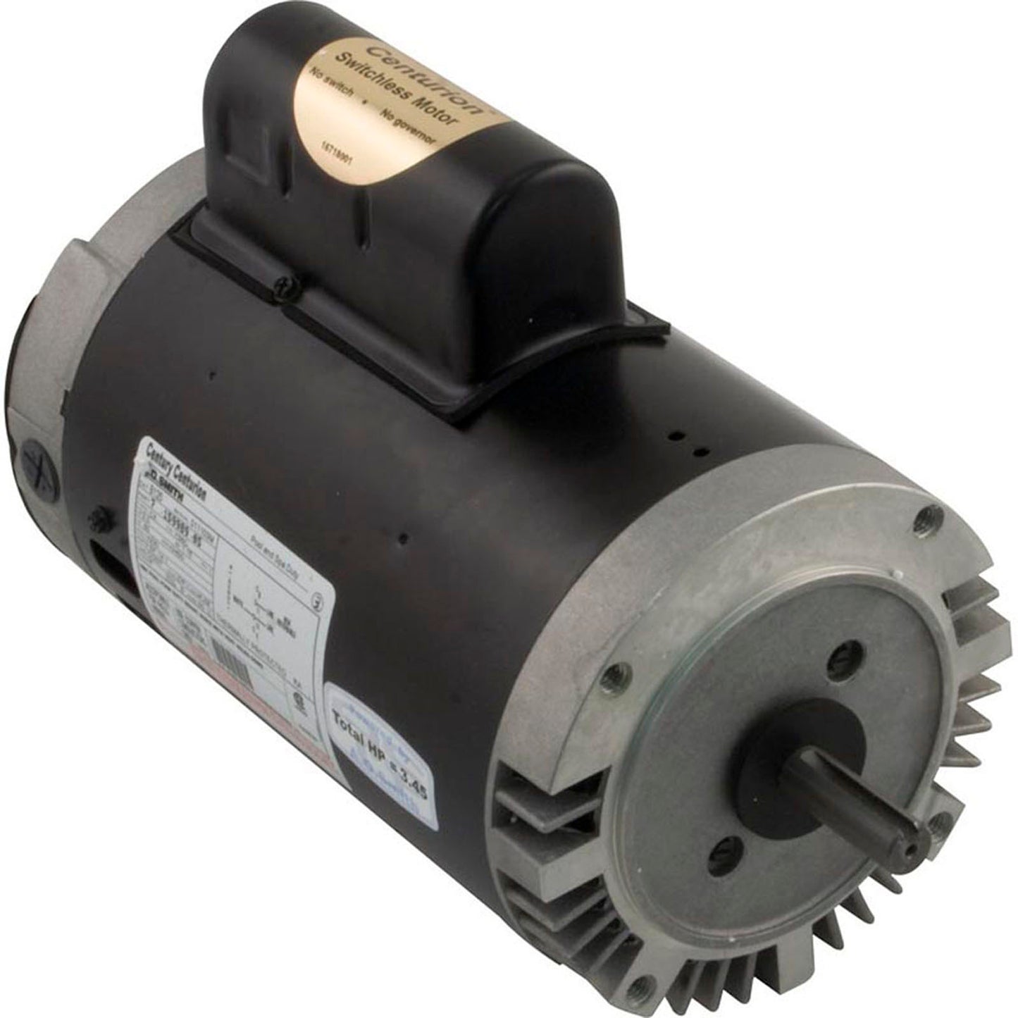 Motor, Century, 3.0hp, 230v, 1-Spd, 56Cfr, C-Face Key
