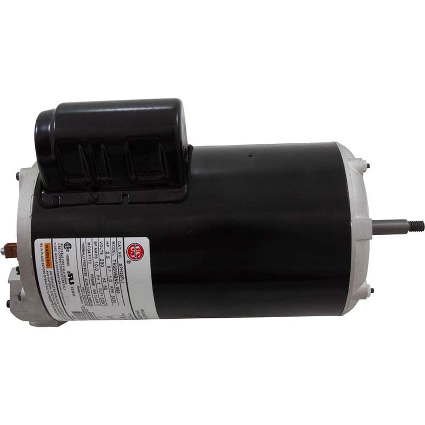 Motor, Nidec/US Motor, 2.5hp, 230v, 1-Speed, 48Y Frame