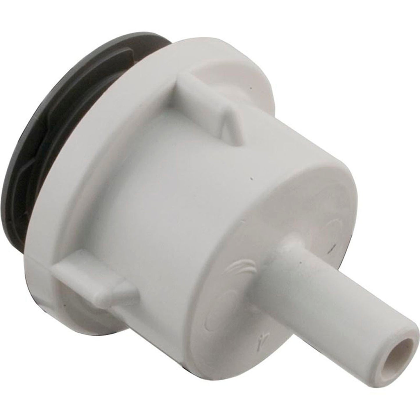 Air Injector, WW, Top Flo, 3/8"b, Straight Body, Gray