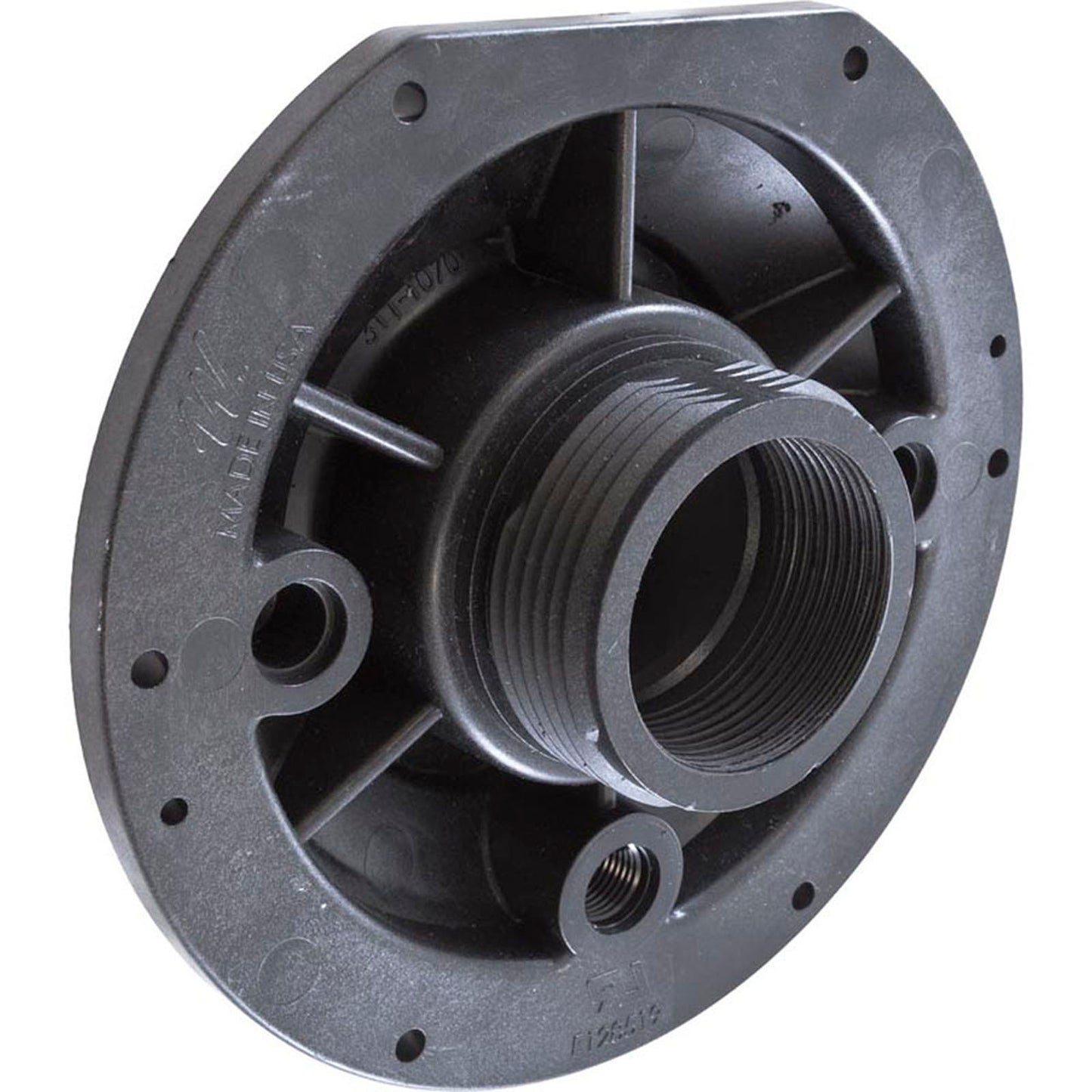 Faceplate, Waterway E-Series, 6-Bolt, Center Disch