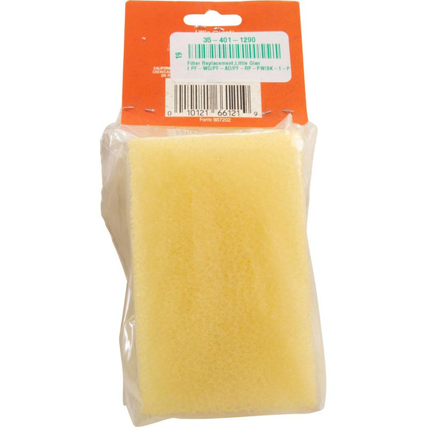 Remplacement du filtre, Little Giant PF-WG/PF-AD/PF-RP-PW/SK-1-PW