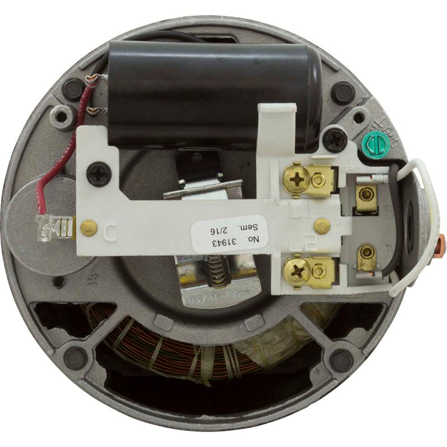 Motor, Century, 0.75thp, 115v/230v, 1-Spd, 48fr