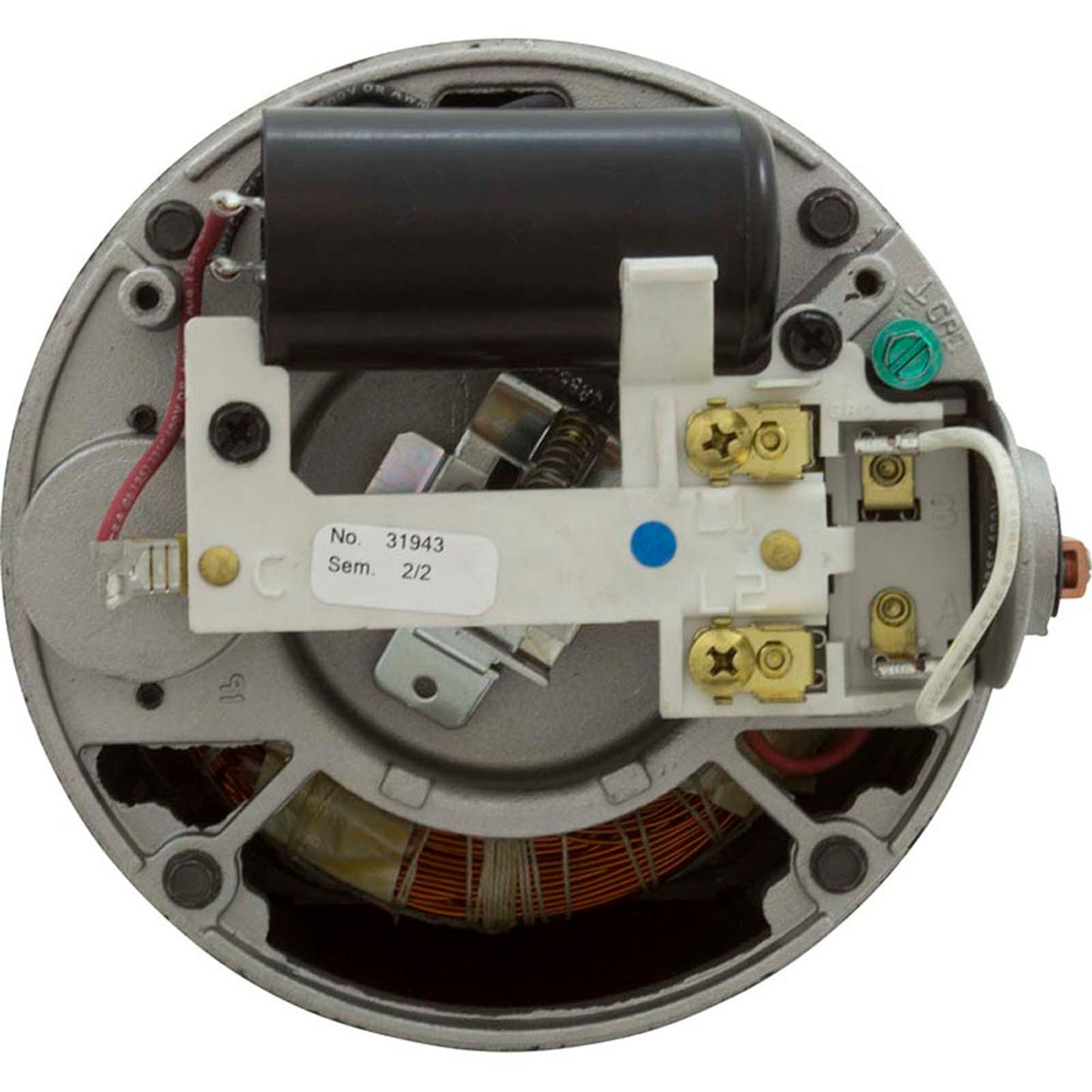 Motor, Century, 2.0thp, 115v/230v, 1-Spd, 48fr
