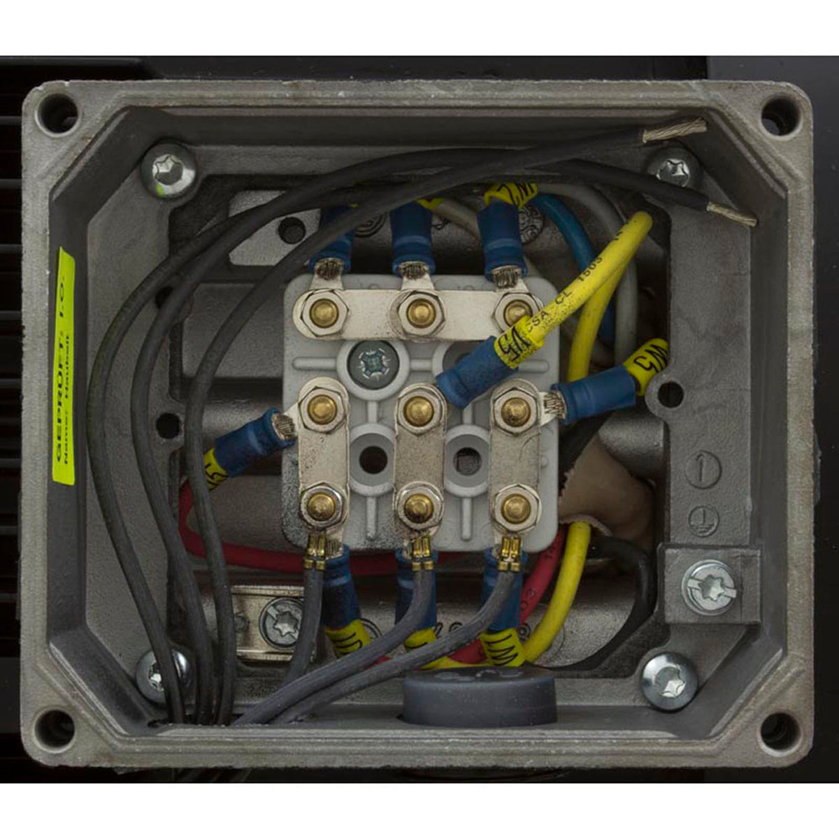 Motor, Century, 5.0hp, 208v-230v/460v, 3ph, 1-Spd, 112Mfr