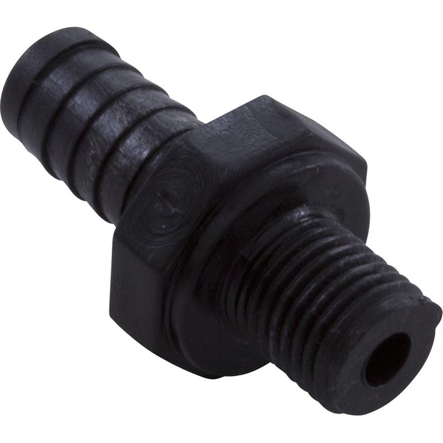 Drain Plug Adapter, 1/4" Male Pipe Thread x 3/8" Barb