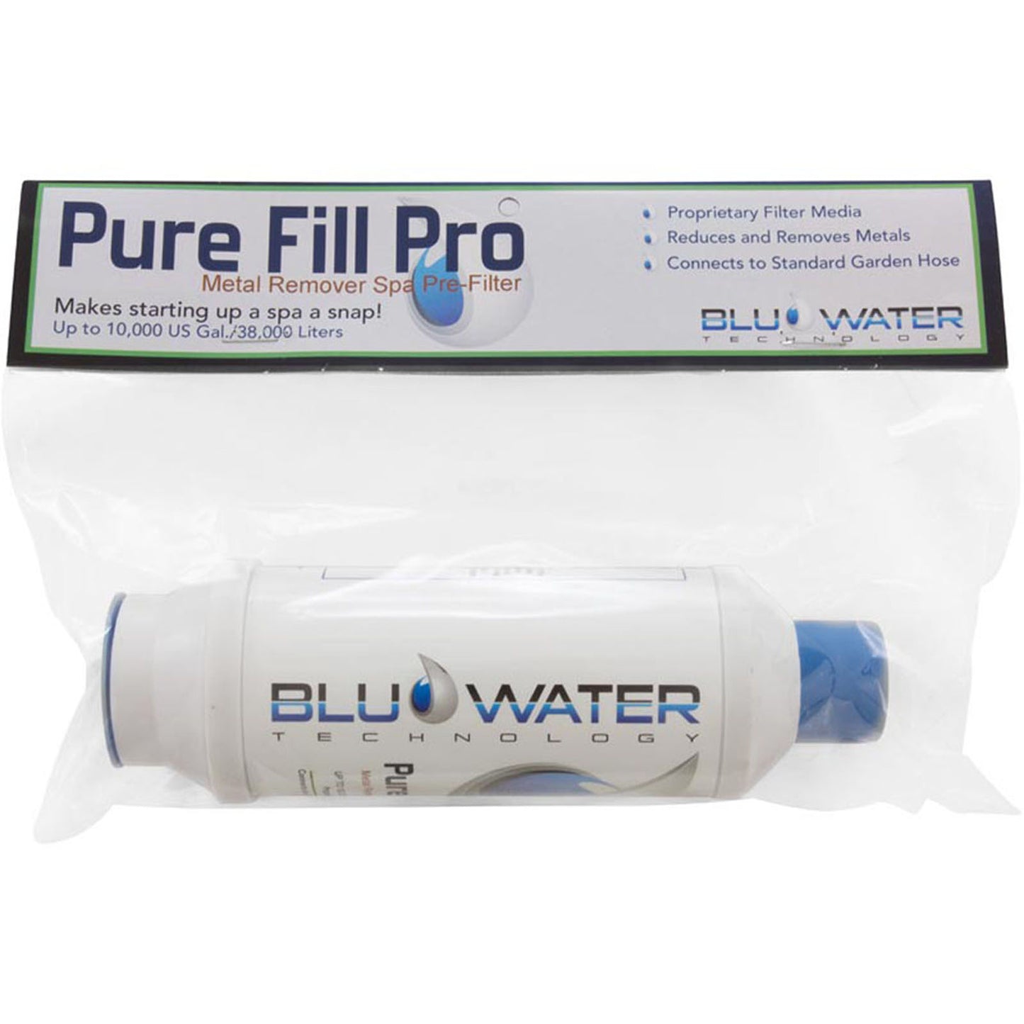 Pre-Filter, BluWater, 1200 gal., 5 Microns, Carbon Block