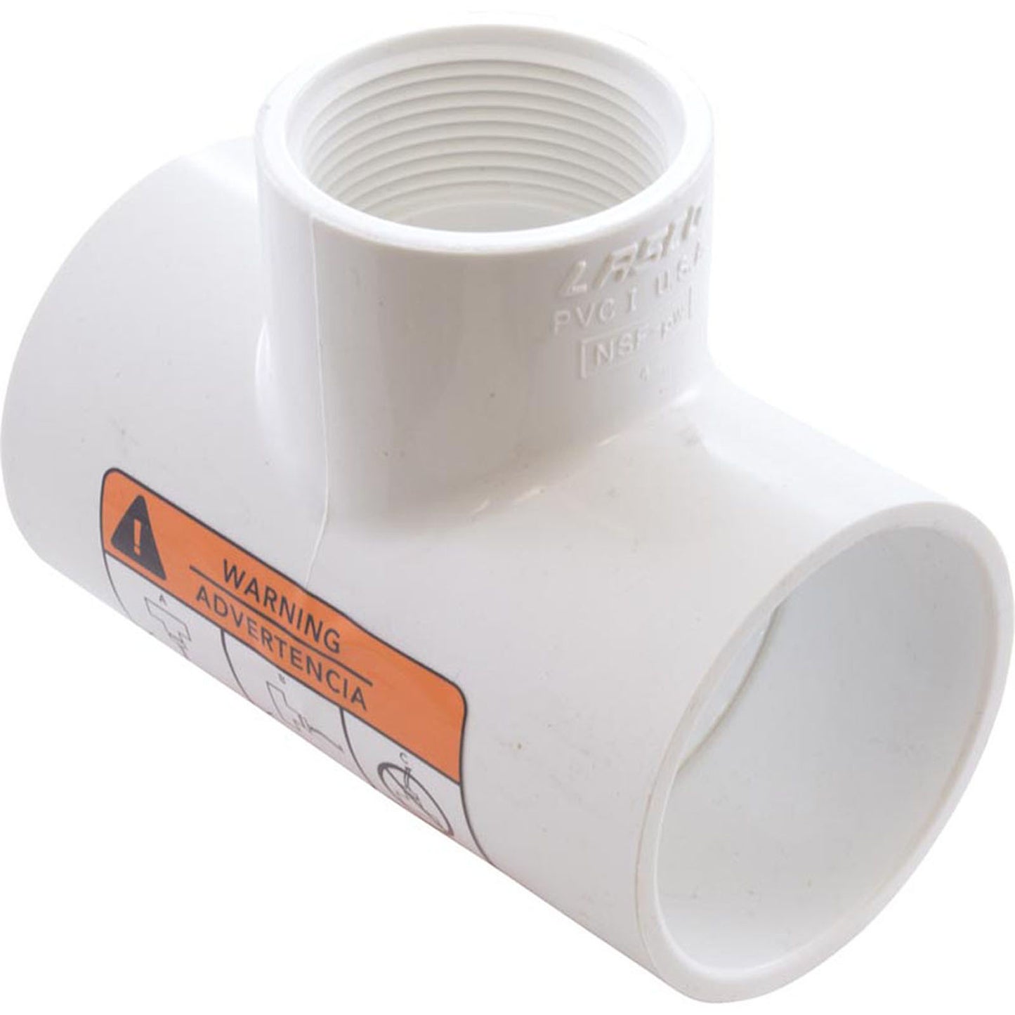 Sensor Tee, Zodiac AquaPure 2-Port, 2" PVC, with LX Threads