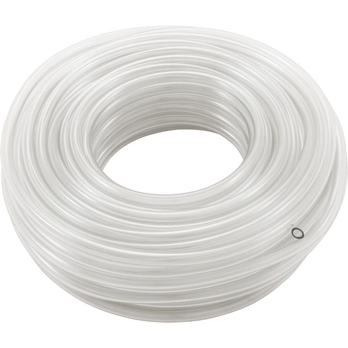 Tubing, Suction, Blue-White, C-600, 3/8"od, 100ft, Clear PVC