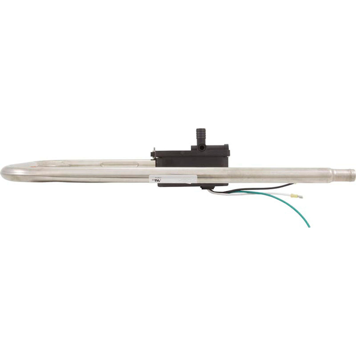 Heater, LowFlow Square Back, BWG, 230v, 5.5kW, Slide Connector