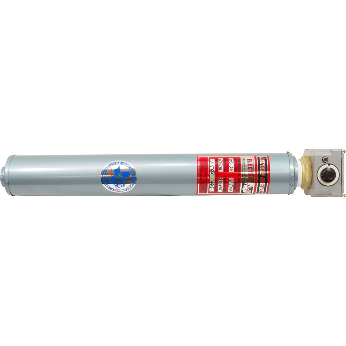Heater, Screw Plug Assembly, Little Giant, 11.5kW, 240v, 1"mpt