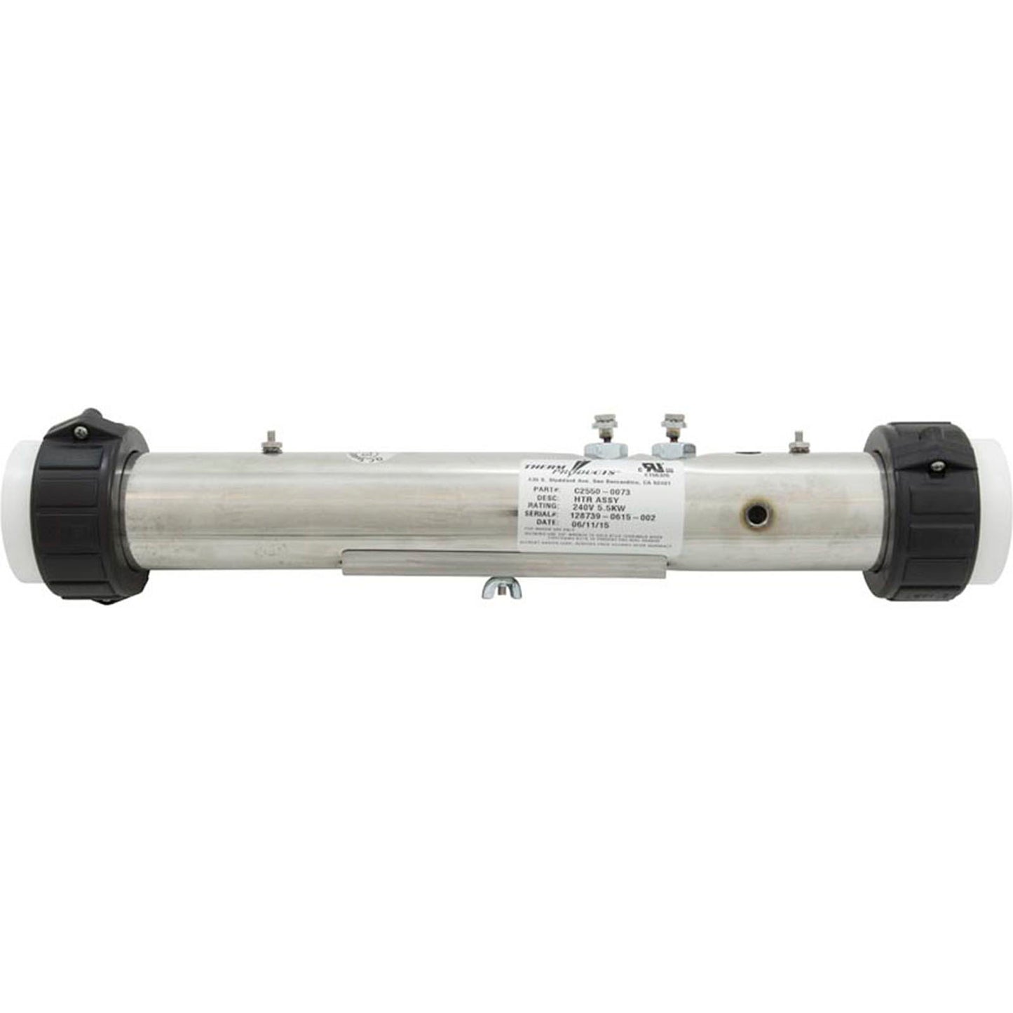 Heater, FloThru, Maddox Repl, 15" x 2", 230v, 5.5kW, Generic