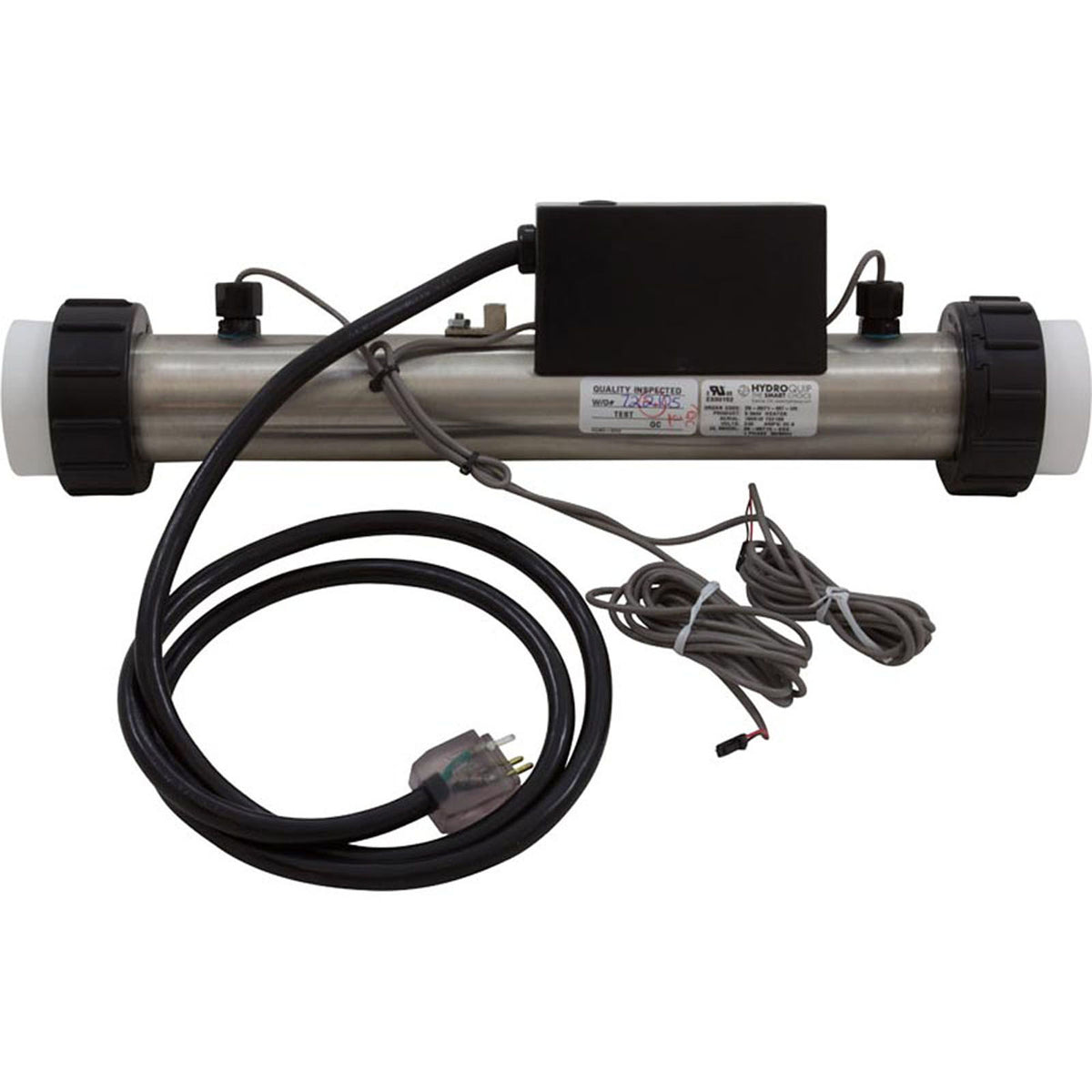 Heater, FloThru, PS-B Series M7, 15"x 2", 230v, 5.5kW, 60"Crd
