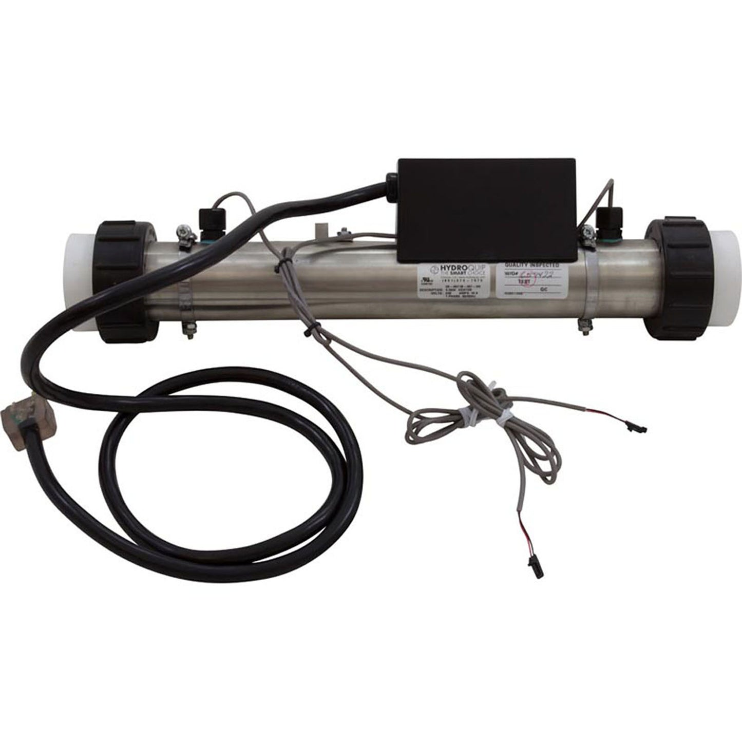 Heater, FloThru, PS-B Series M7, 15"x 2", 230v, 4kW, 60"Cord