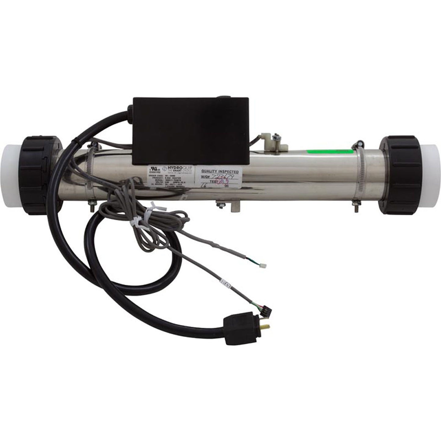 Heater, FloThru, PS-Y Series, 15"x2", 230v, 5.5kW, 30"Cord