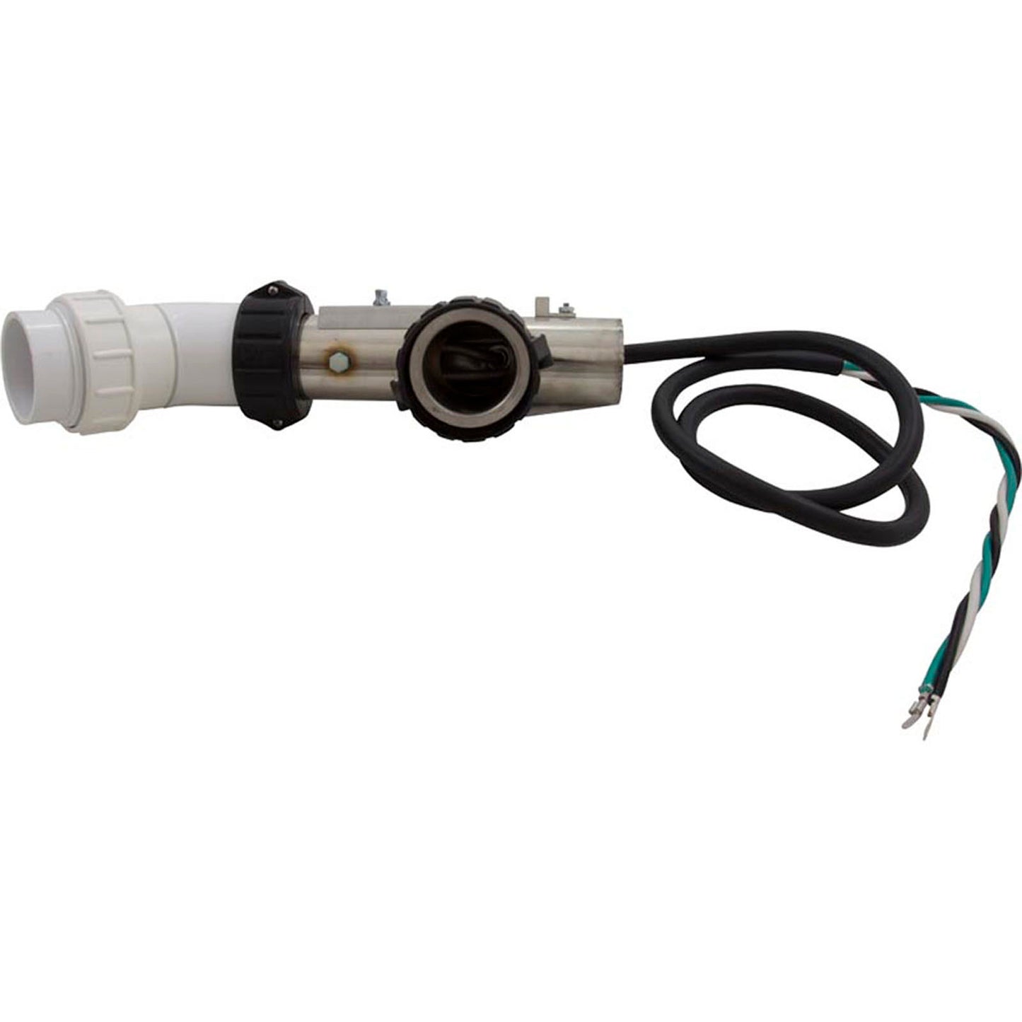 Heater, FloThru Curved, Arctic Repl, 8.5" x 2", 3.6kW, 230v, Gen