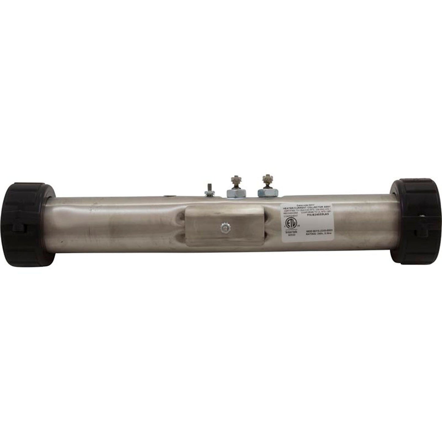 Heater, FloThru, Gecko S-Class, 15" x 2", 230v, 5.5kW, w/o TlPc