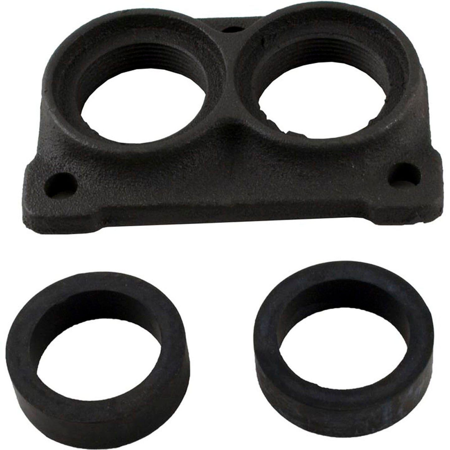Flange, Raypak 53/53A/55A/153/155A/183A/185, In/Out