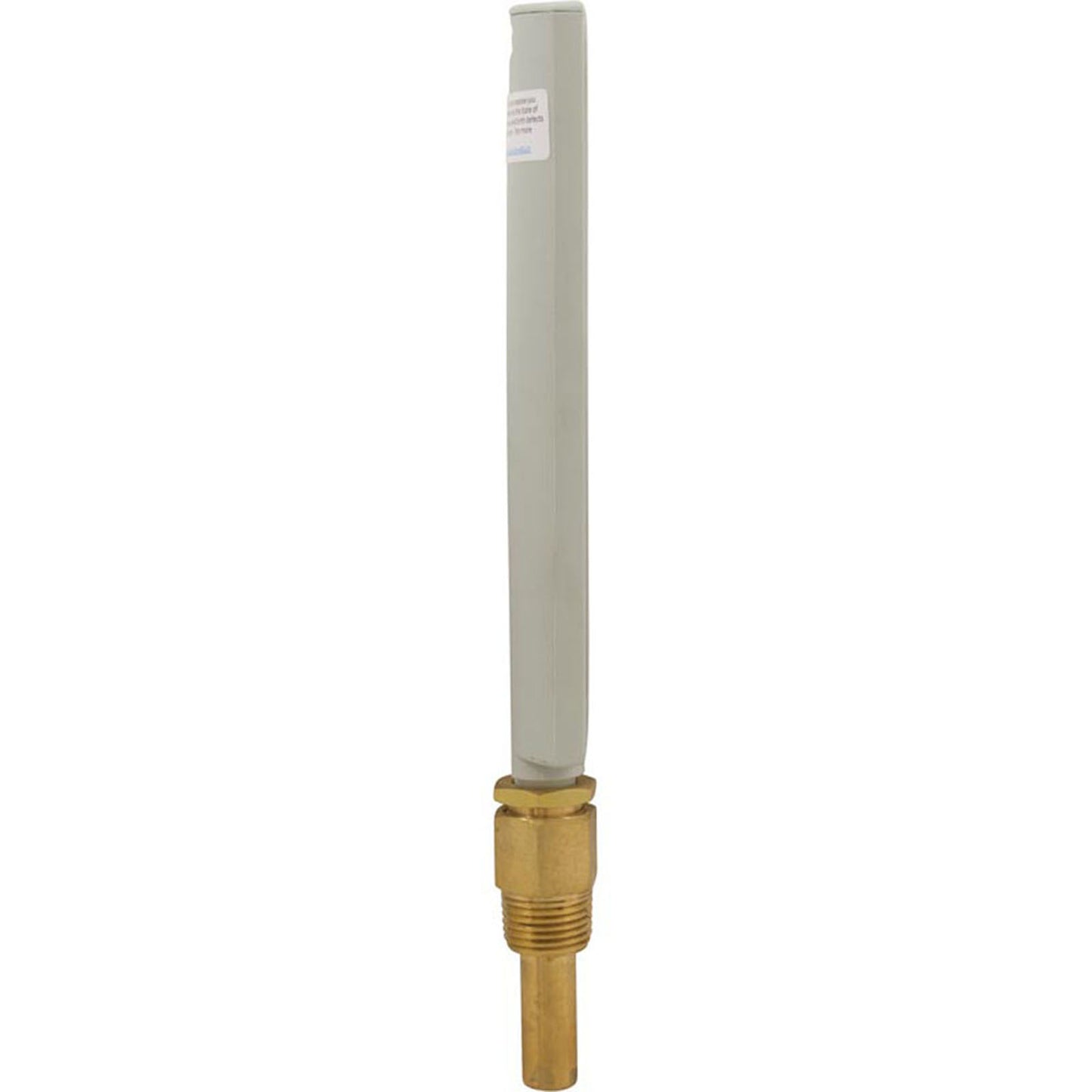 Thermometer, Raypak, Brass, Vertical Display