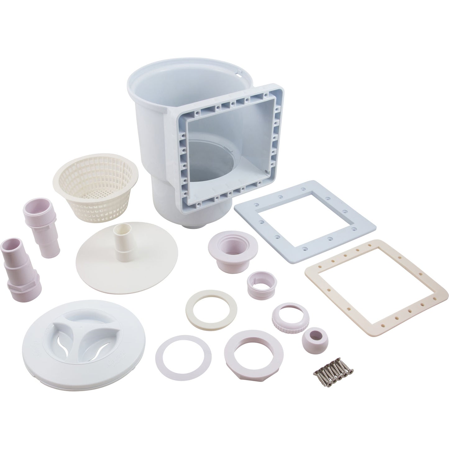 Skimmer Complete, Olympic, Above Ground, White