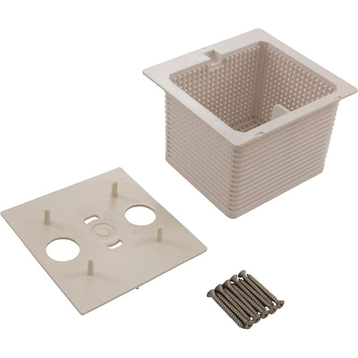 Écumoire complète, voie d'eau, accès avant au spa, gris