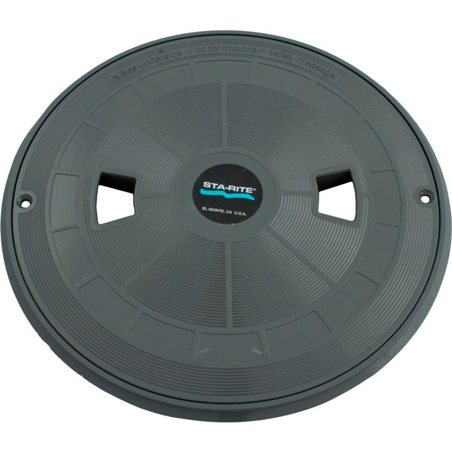 Skimmer Lid Assembly, Pentair Sta-Rite U-3, 10-1/2"od, Gray