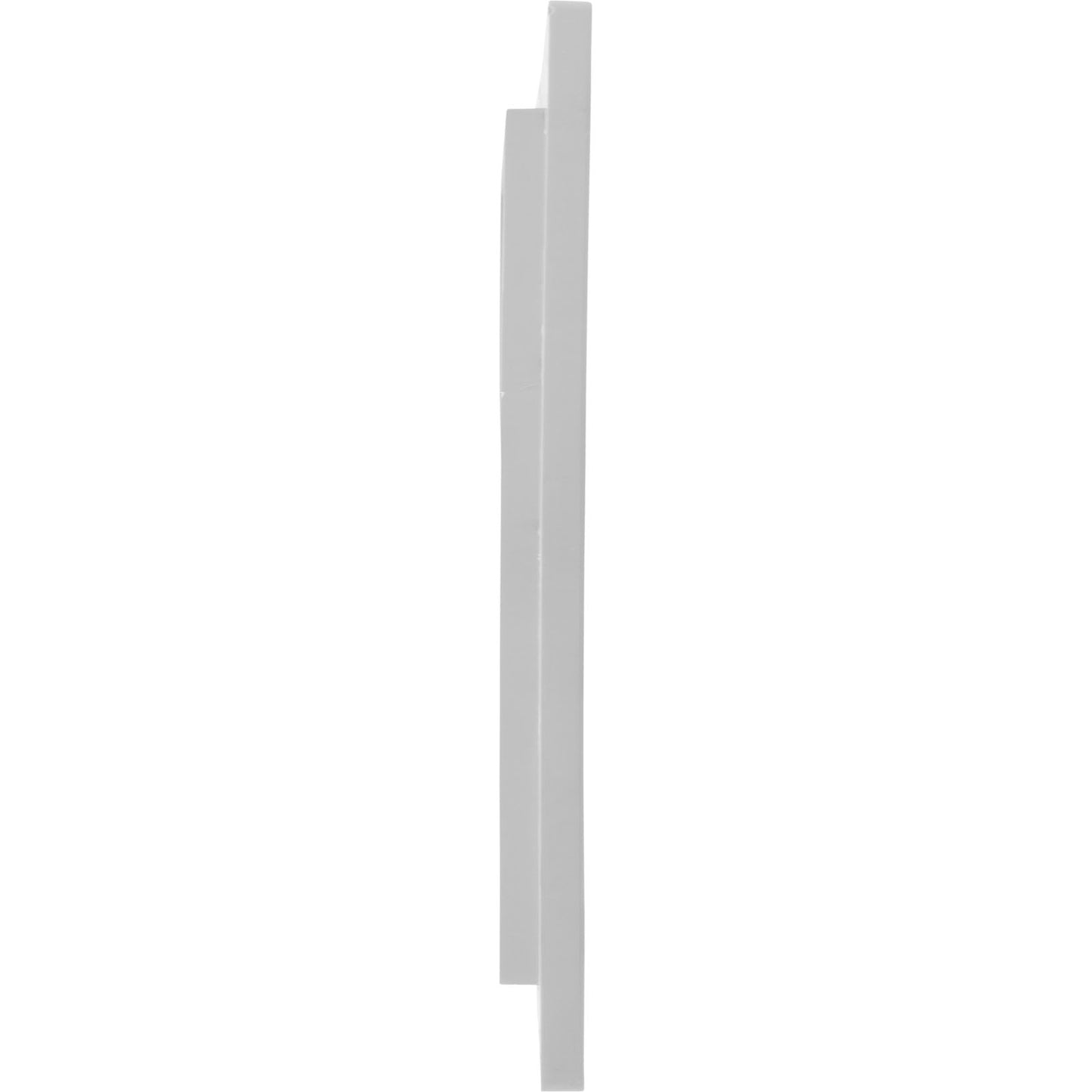 Skimmer Faceplate, CMP, Widemouth, Vinyl, White