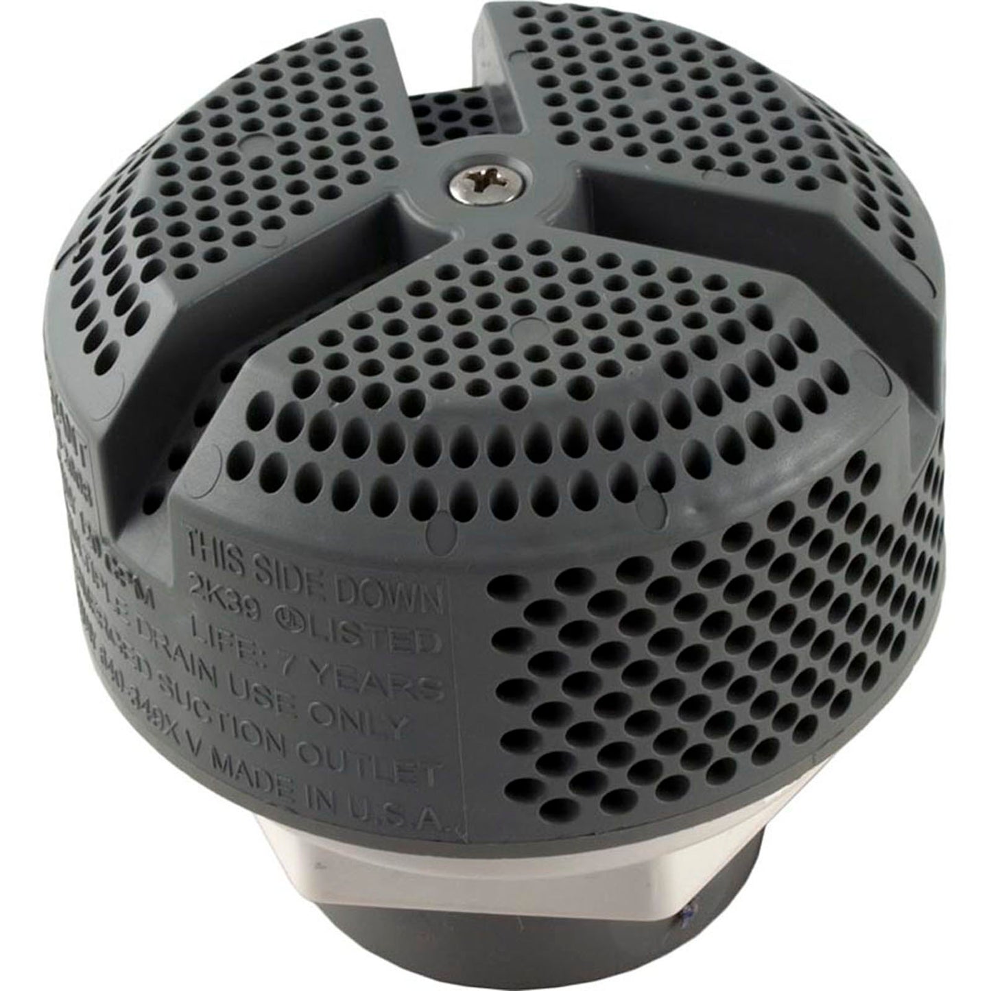Suction Assembly, WW Ultra Hi-Flow, Tall, 2-3/8"hs, 1-1/2"s, Gry